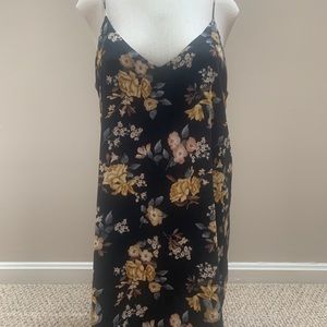 Black chiffon sundress